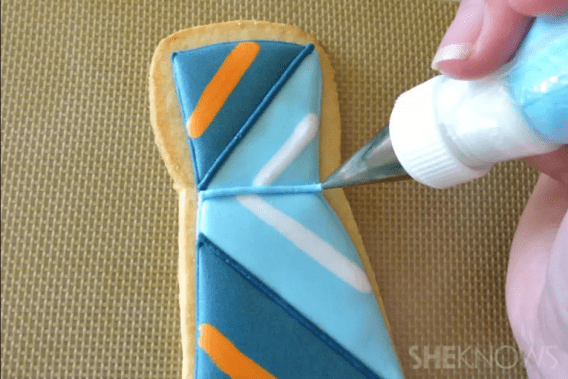 Originales galletas con forma de corbata para el día del padre Todo