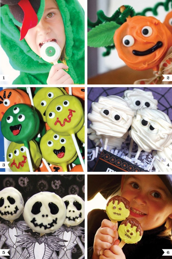 Ideas para Halloween: Galletas oreo decoradas
