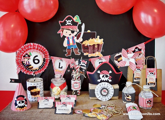 Fiesta pirata para Juan Martín