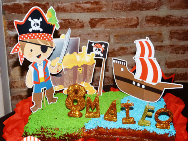 Cada semana Transformador cobija Fiesta pirata para Mateo - Todo Bonito