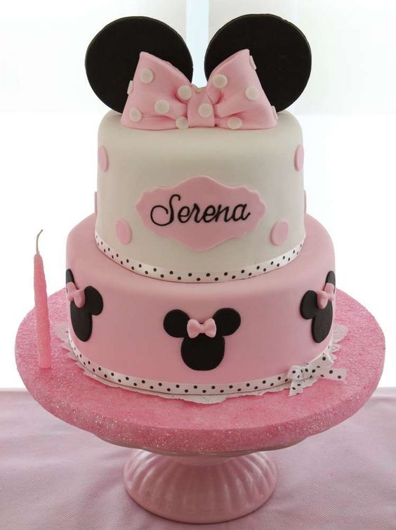 Las 10 tortas más lindas de Minnie Mouse