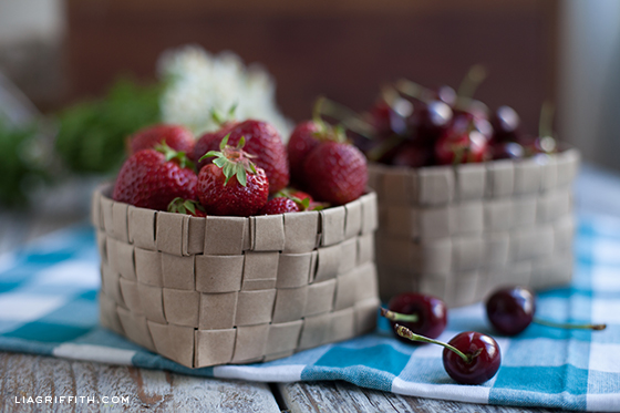 Cesta de frutas