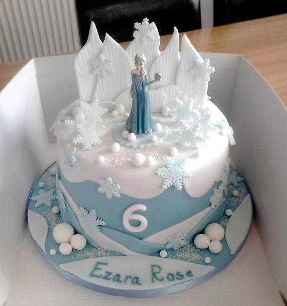 Torta de Frozen con Elsa