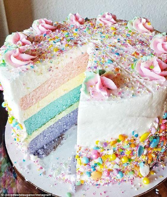 Torta arcoíris
