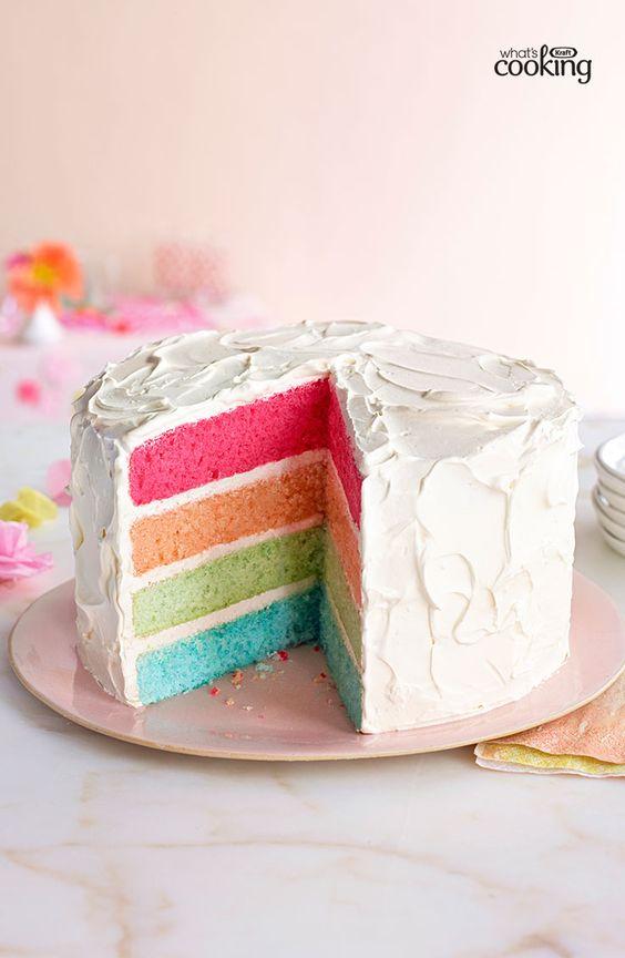 Torta arcoíris