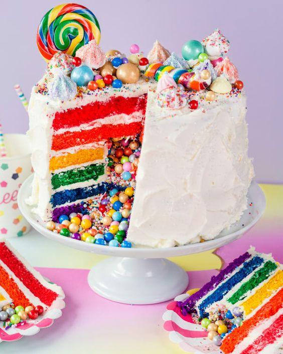 Torta arcoíris