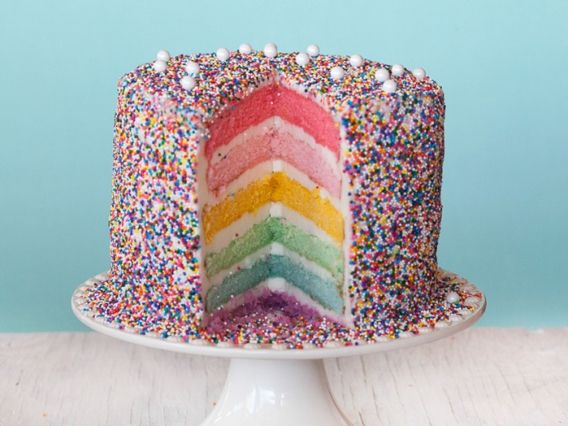 Torta arcoíris