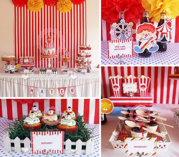 Circo por Rosetta Cupcakes