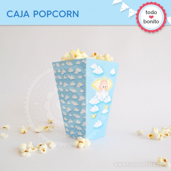 Cajita PopCorn Angelito Bebé