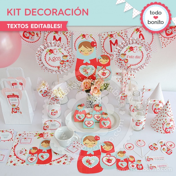 Kit de decoración Mamushkas