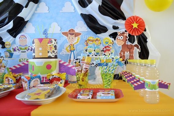 Kits imprimibles de Toy Story por Todo Bonito