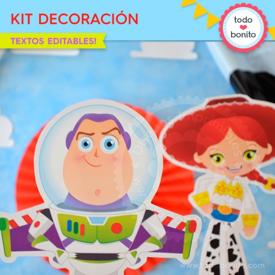 Kit de Decoración Toy Story