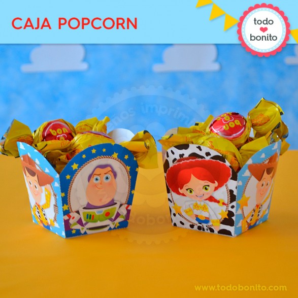 Cajita Popcorn Toy Story