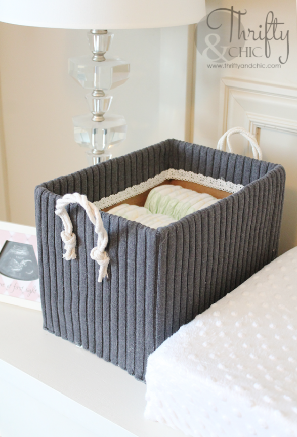 Caja Pañalera o utensillos del bebé