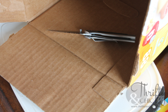 Caja Pañalera o utensillos del bebé Paso 2
