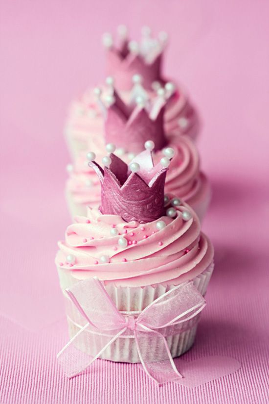 Cupcakes de princesa