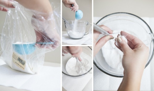 Bombas de baño procedimiento en imagenes 3