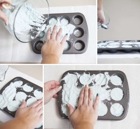 Bombas de baño procedimiento en imagenes 7