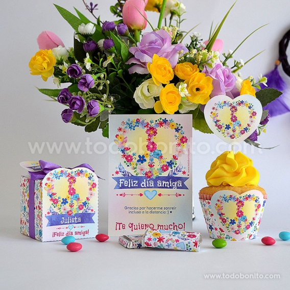 Amor & Paz Kits imprimibles por Todo Bonito
