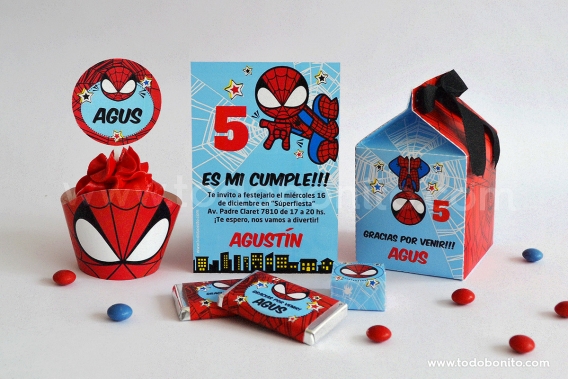 Kits imprimibles de El Hombre Araña