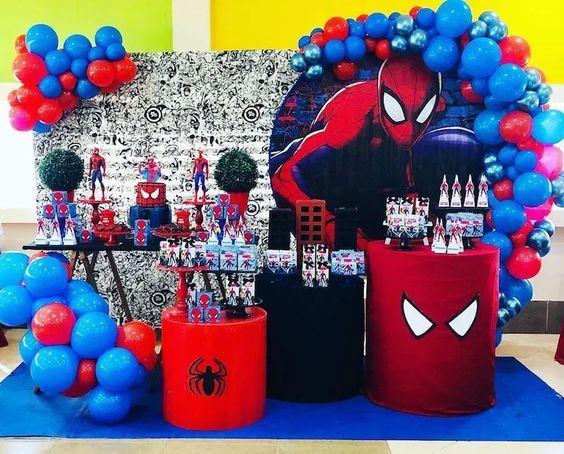 Decoraciones del Hombre Araña Decoraciones del Hombre Araña