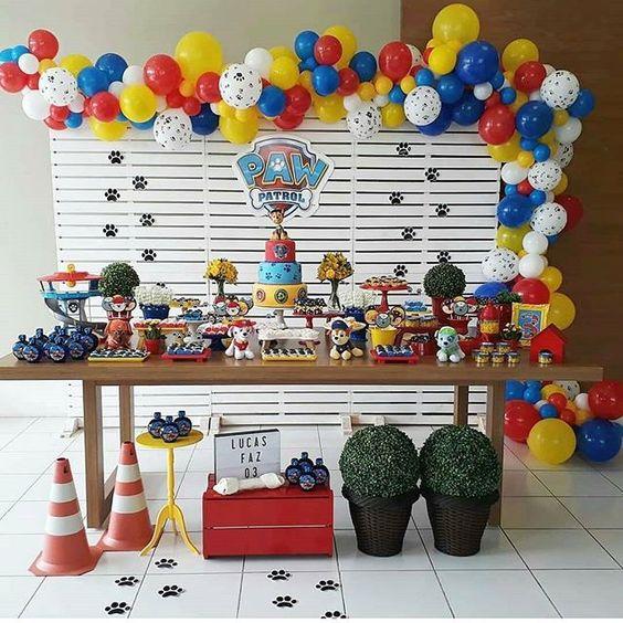 Ideas Para Una Fiesta De Paw Patrol Todo Bonito