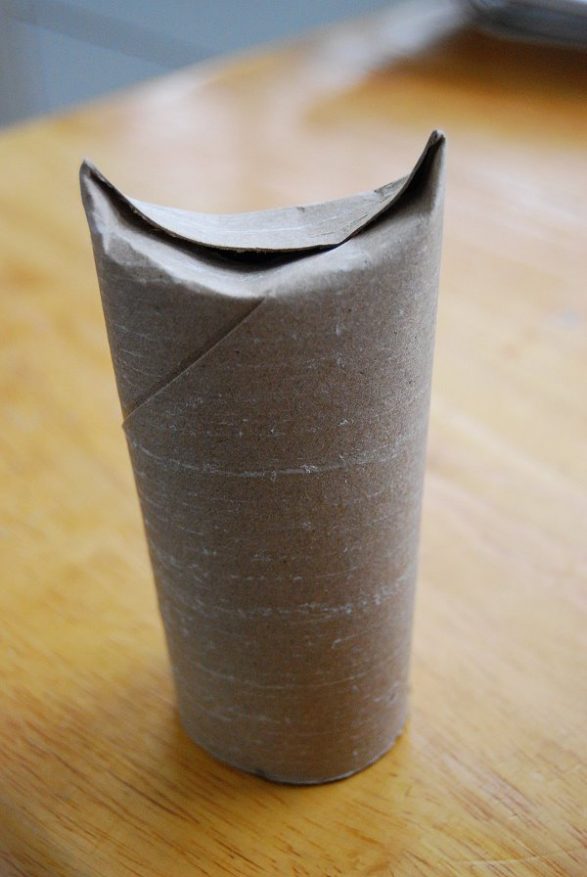 eciclado de rollos de papel higiénico