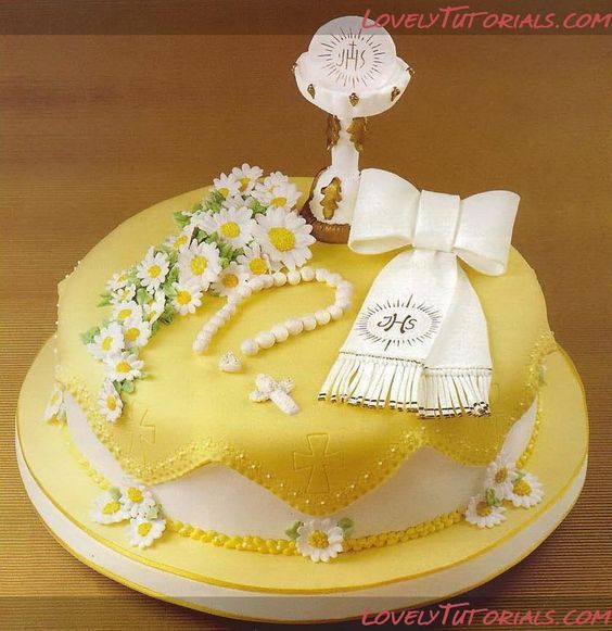 Las más lindas tortas para comunión - Todo Bonito