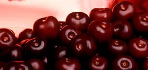 Budín de cerezas y pasas de uva