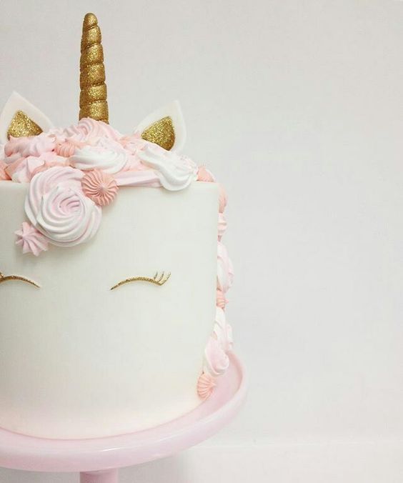 Hermosas tortas de Unicornio