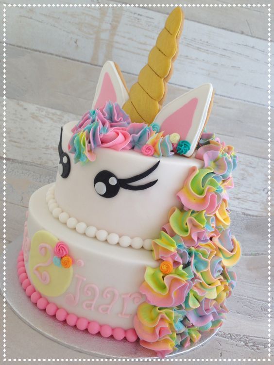 Hermosas tortas de unicornios - Todo Bonito