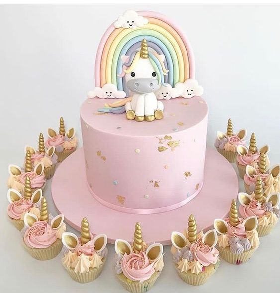 Hermosas tortas de Unicornios