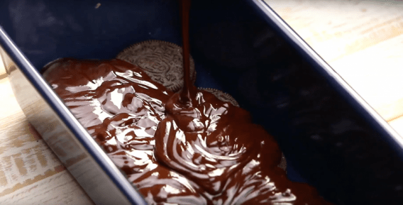 Tarta helada de chocolate y oreo