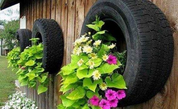 Ingeniosas formas de reciclar y reutilizar neumáticos 