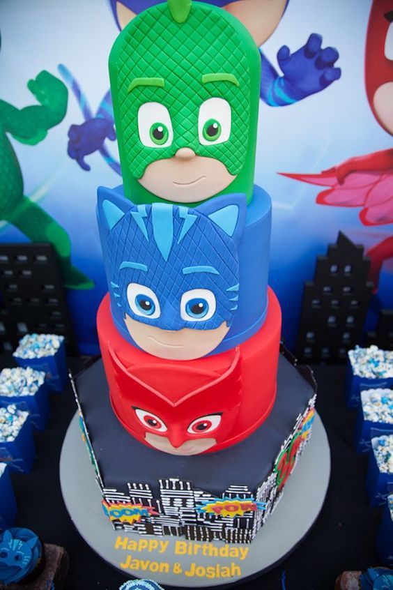 Tortas de PJ Masks 