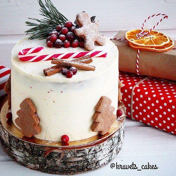 Ideas de tortas navideñas