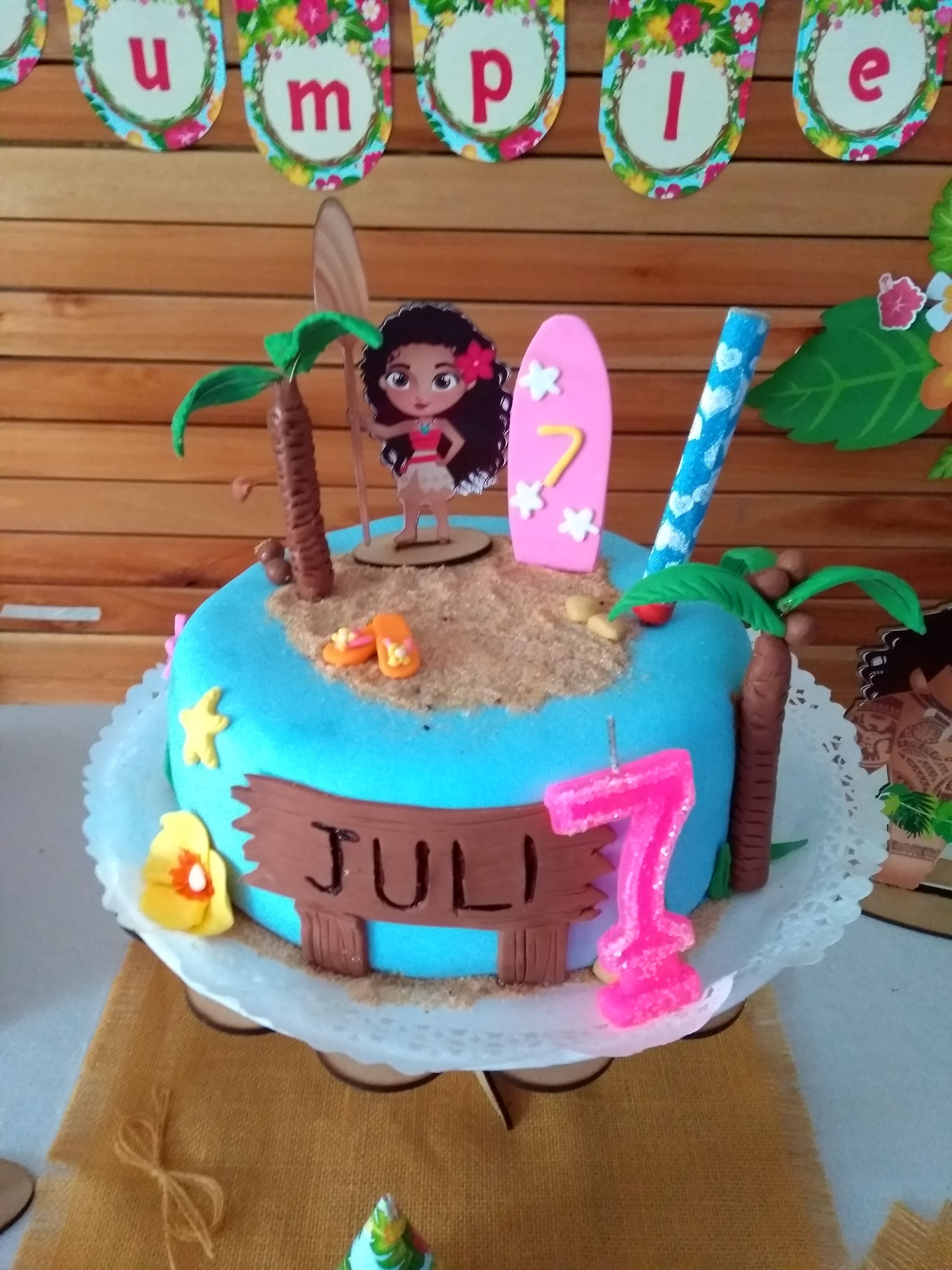 Torta Moana para Juli