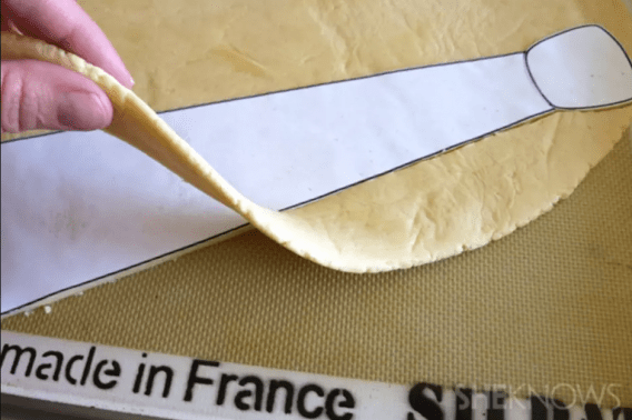 Galleta corbata para el Día del Padre