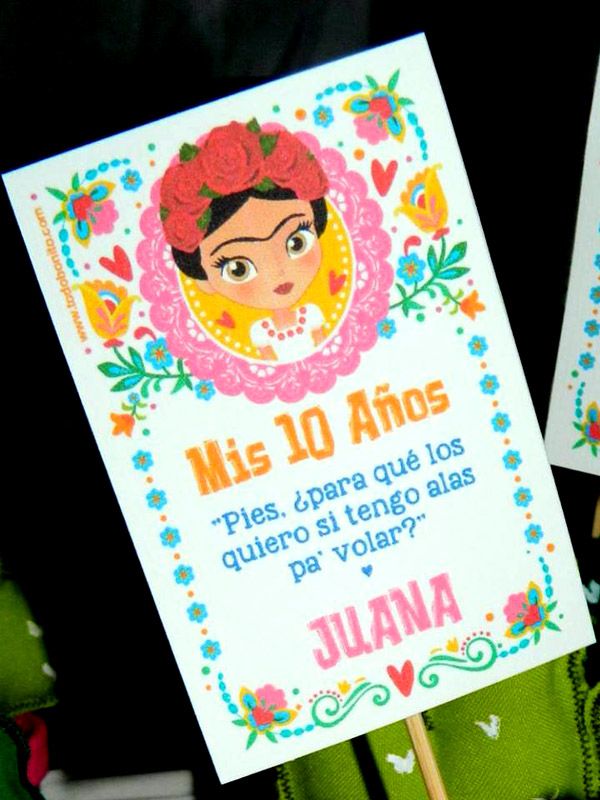 Souvenirs cactus Frida Kahlo