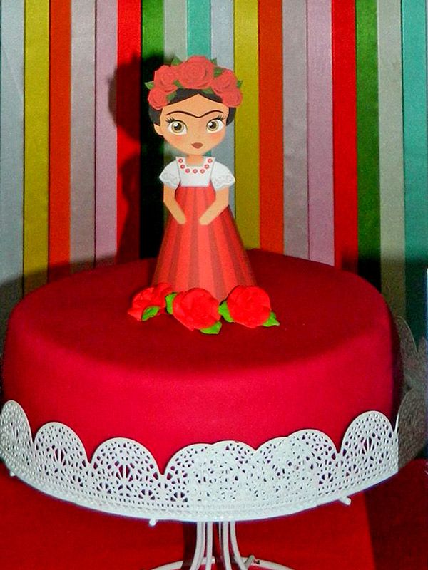 Torta Frida Kahlo