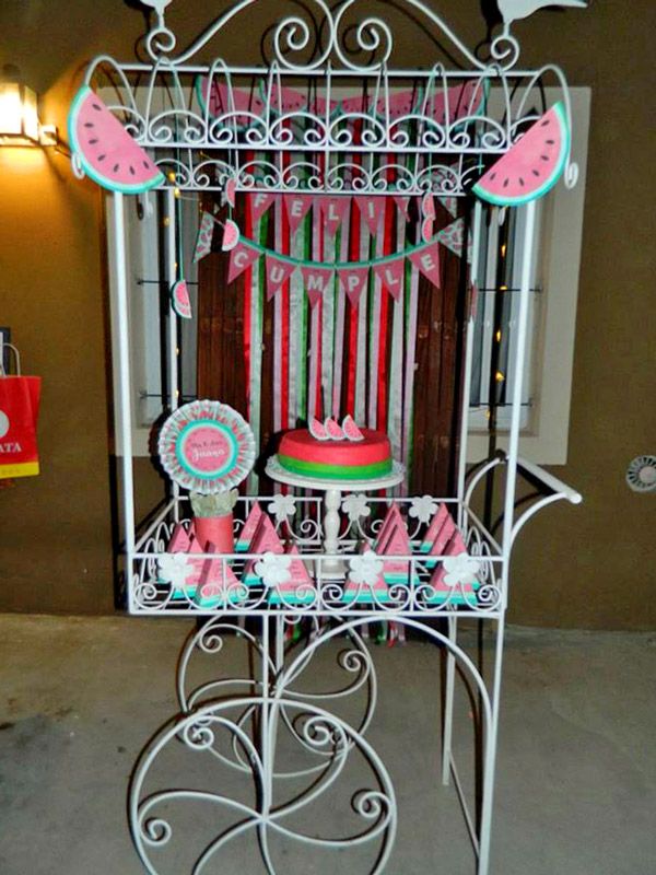 Decoraciones cumpleaños de Sandías