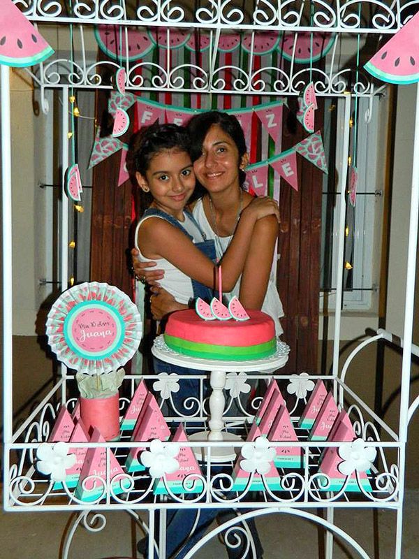 Decoraciones cumpleaños de Sandías