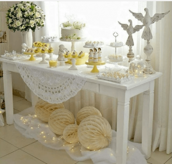 Ideas con flores para comunión 
