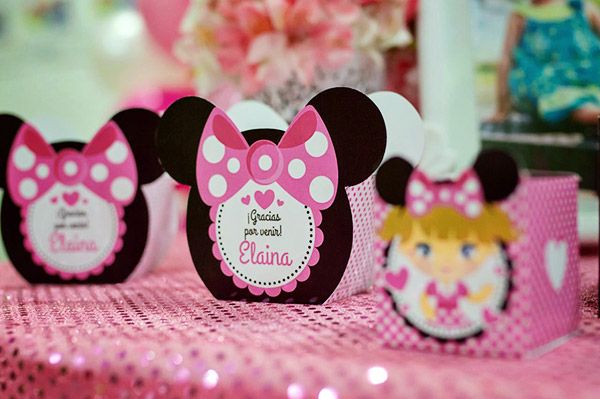 Cajitas con forma imprimibles para cumpleaños kit orejas de minnie rosa Cajitas con forma imprimibles para cumpleaños kit orejas de minnie rosa