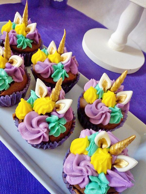 Cupcakes de Unicornios