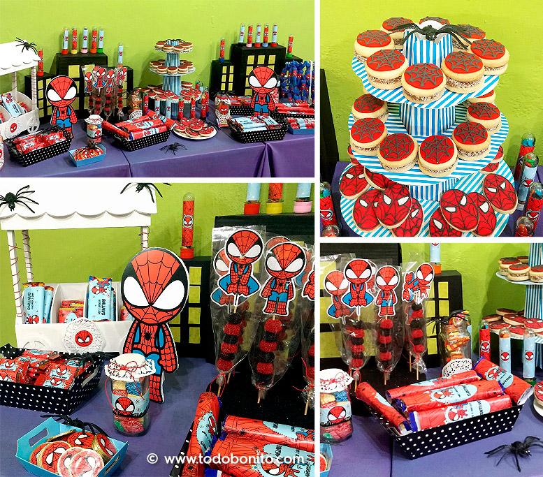 Cumpleaños con temática del hombre araña