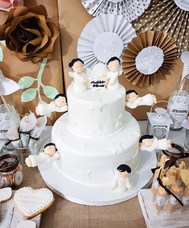 Torta y Decoraciones con temática estilo rustico de Todo Bonito