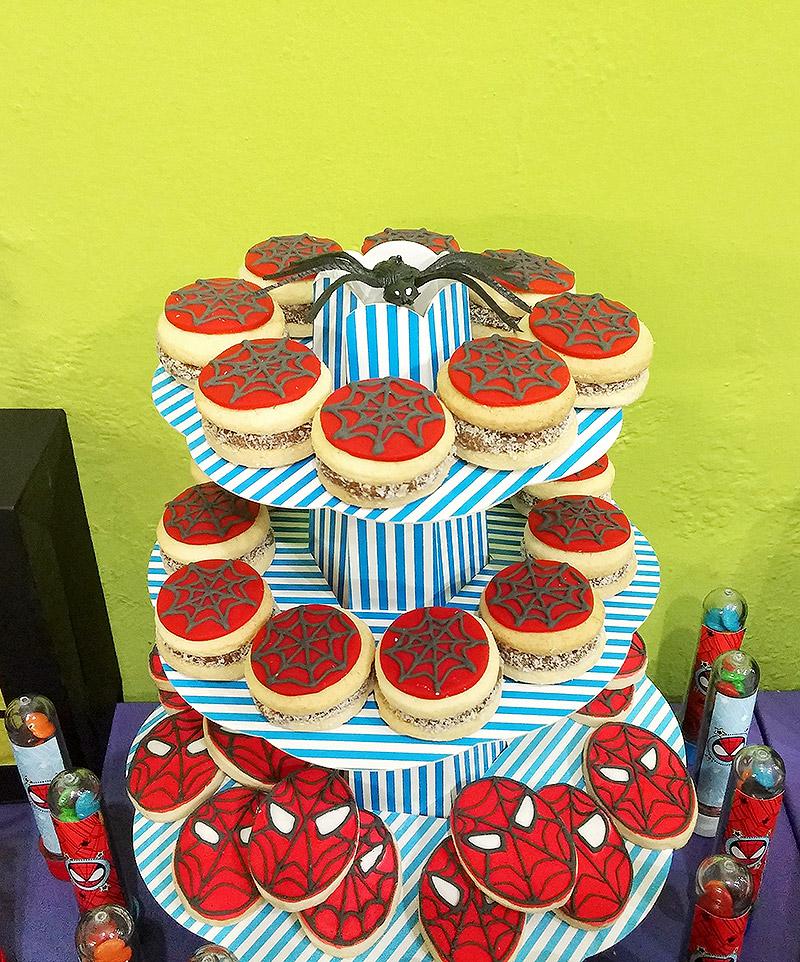 Kit del Hombre Araña para el quinto cumpleaños de Santino
