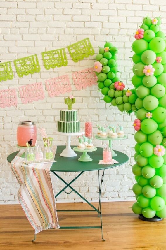Decoración con globos técnica mosaico Decoración con globos técnica mosaico
