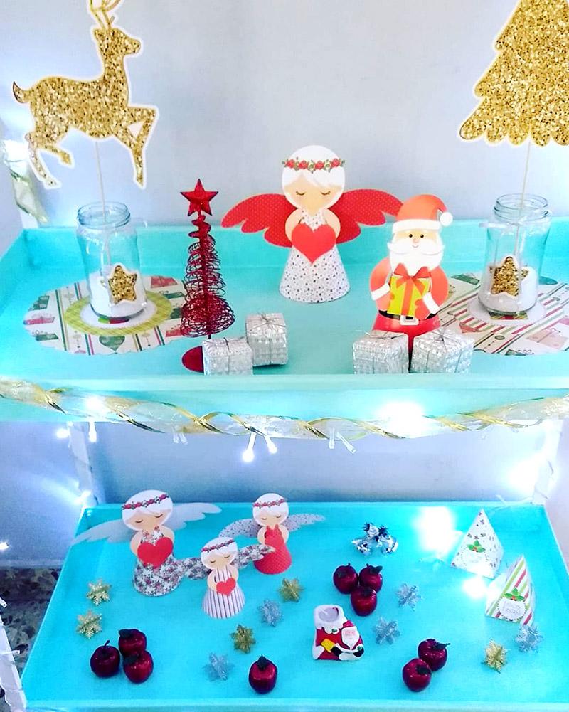 Un hermoso rincón navideño